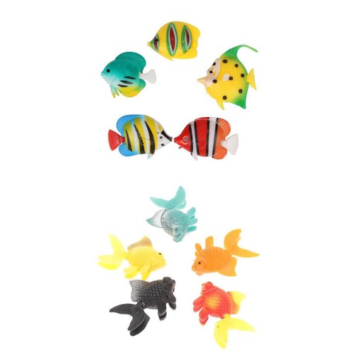 10pcs artificial swimming - 10pcs,