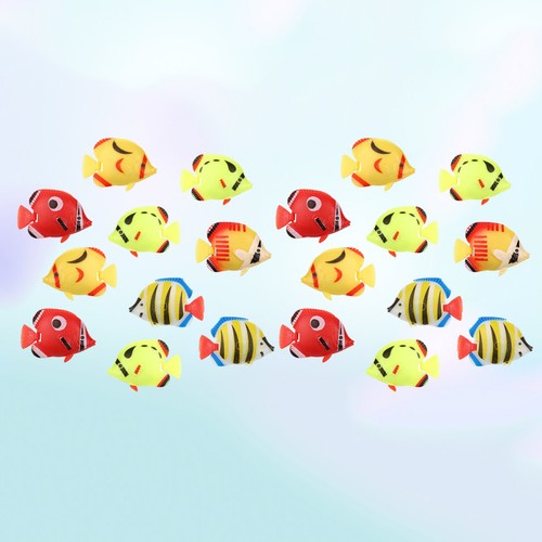 20pcs plastic artificial fish - 20pcs,
