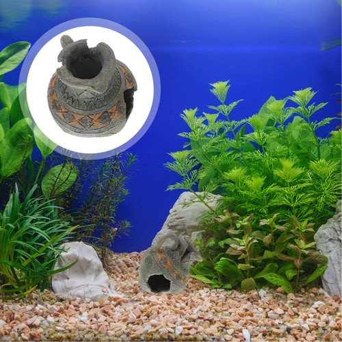Fish tank decoration grey - fish,