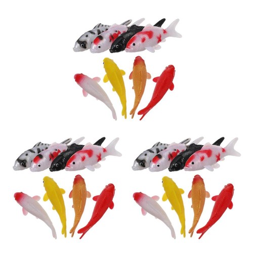 24pcs artificial fish - 24pcs,