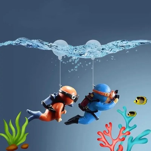 Floating diver aquarium - floating,