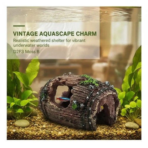 Artificial resin aquarium - aquarium, cave
