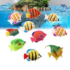 30Pcs Plastic Artificial Fish