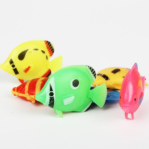 Plastic floating fish - plastic,