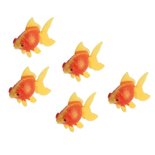 5pcs reusable plastic fish - 5pcs,