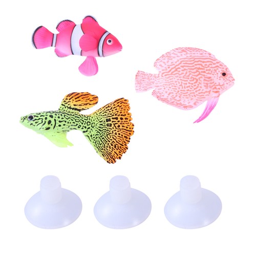Artificial fish tank - fish, ornament