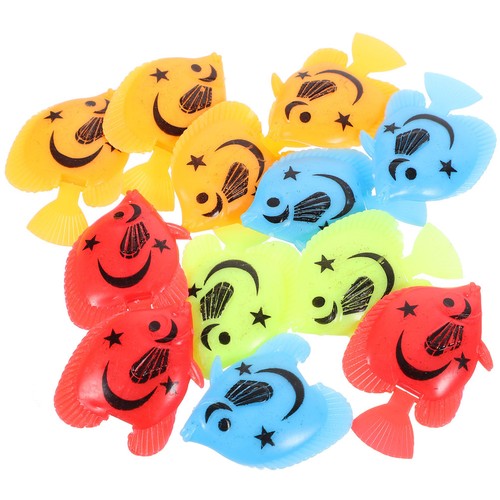 Pcs floating plastic fish - 25,
