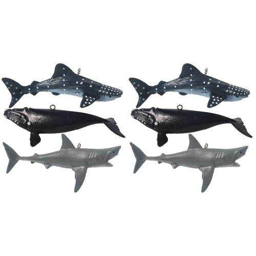 6pcs floating aquarium - 6pcs, shark