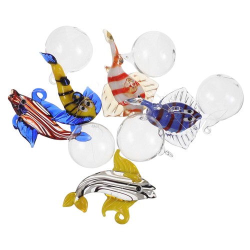 Floating glass fish tank - floating,