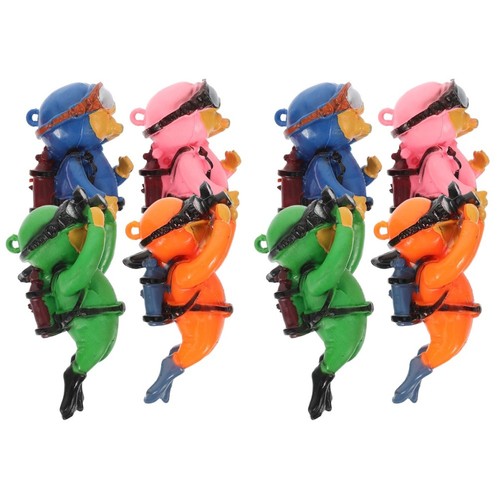 8pcs resin floating diver - 8pcs,