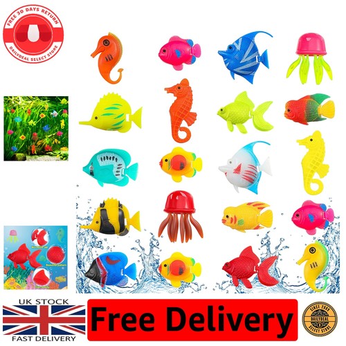 Vibrant floating fish - floating,