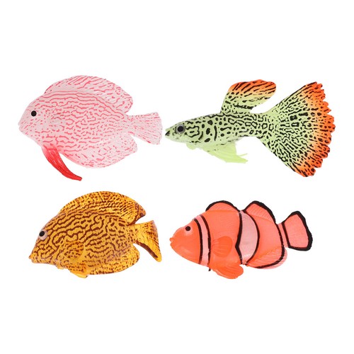 4pcs artificial fish tank - fish,