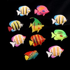 10 Pcs Artificial Moving Fish