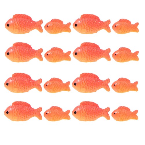 16pcs fish tank decor fake - tank,