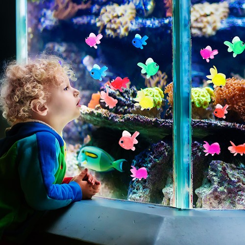 12pcs lovely floating - floating, fish