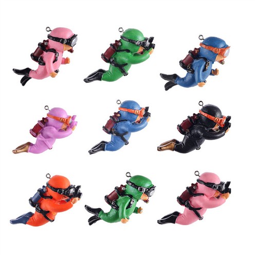 Artificial fish tank diver - artificial,