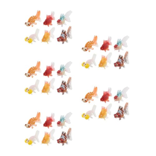 30pcs artificial plastic fish - 30pcs,