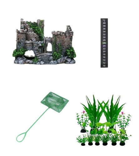 Aquarium fish tank ornament - tank,