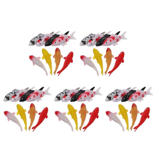 40pcs realistic pvc - 40pcs, artificial