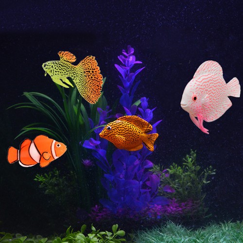 4pcs aquarium artificial fish - 4pcs,